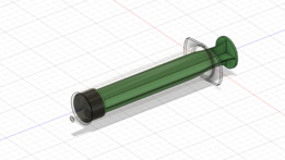 参数化20ml一次性注射器