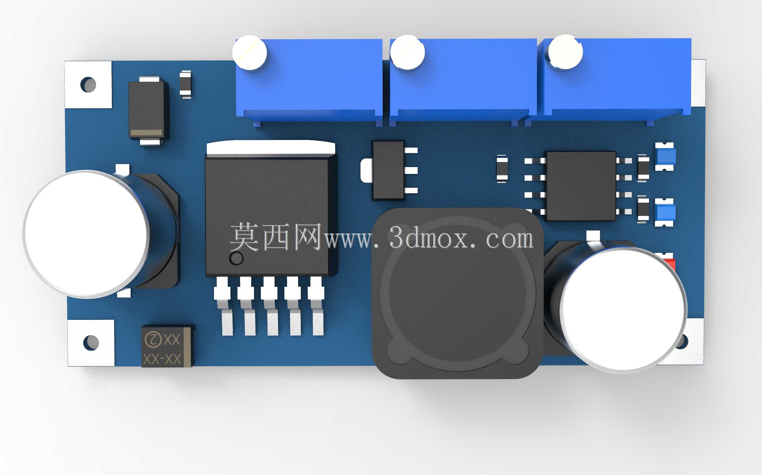 LM2596 DC-DC降压可调。
