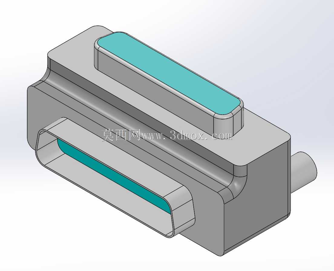 L Com DB25直角适配器25针连接器