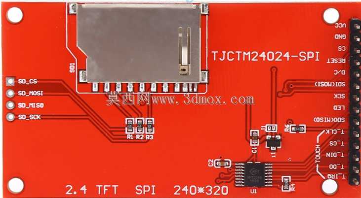 显示LCD TFT 2.4 \“240x320触摸式SPI
