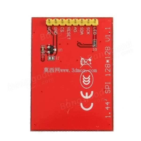 ��ʾLCD TFT 1_44 128x128 SPI