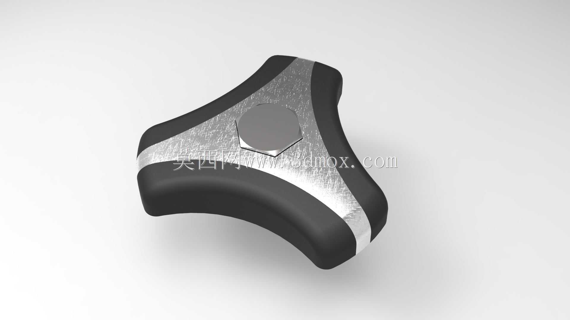 1/4-20指旋螺钉,带3D打印旋钮和Sugru二次成型