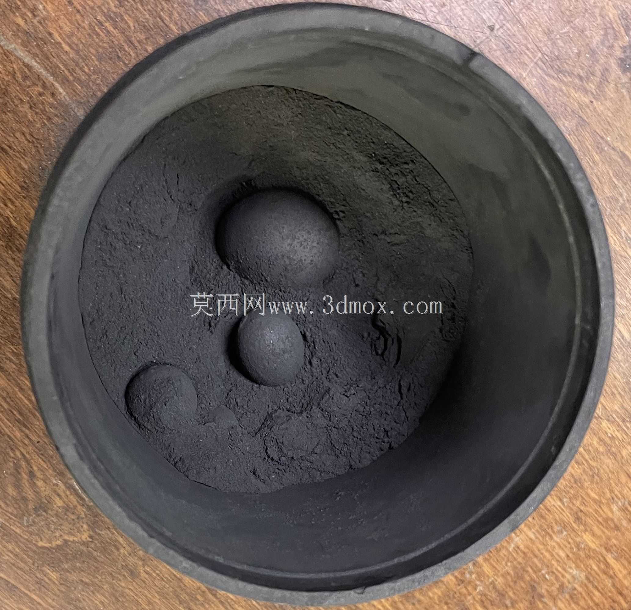 铸造铅磨球的可印刷模具
