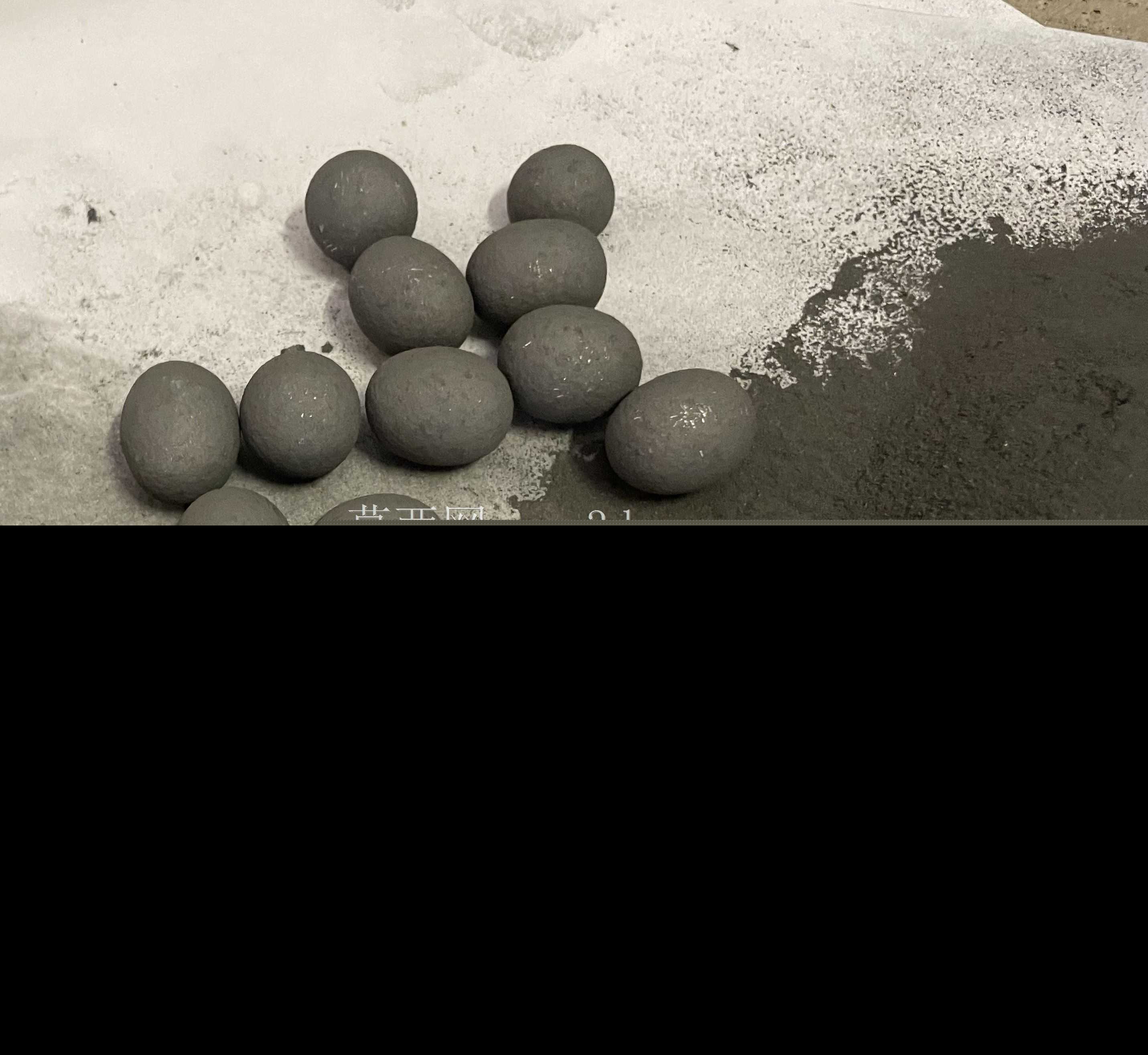 铸造铅磨球的可印刷模具