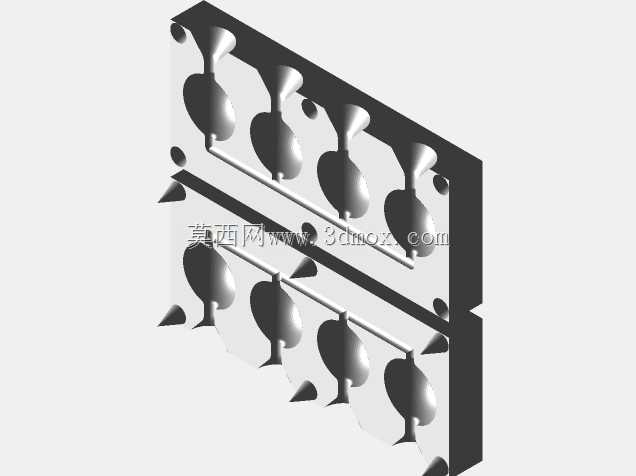 铸造铅磨球的可印刷模具