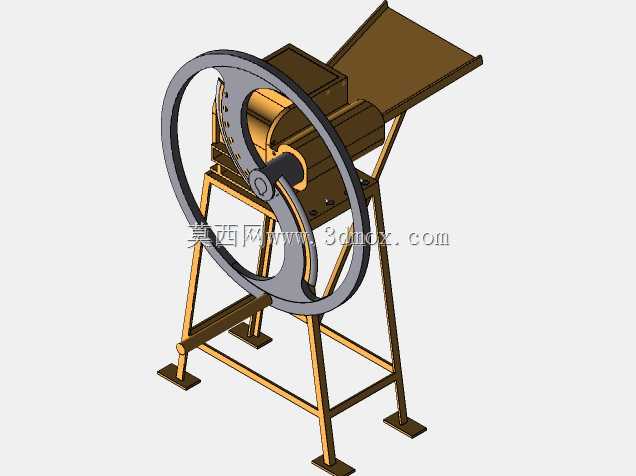 Cortadora和Picadora de Forraje sin electricidad。
