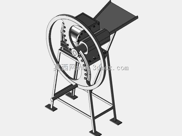 Cortadora和Picadora de Forraje sin electricidad。