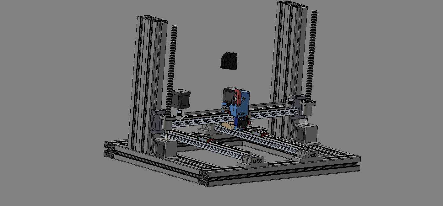 LH3D打印机