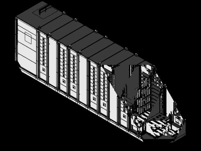 三维设计主开关设备0.6kV 5000A