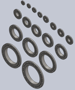 BRIDA CON CUELLO PN10 DIN2632配置。