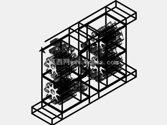 移动式烤鸡架(2)