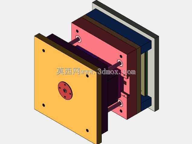 罐式混炼机塑料模具