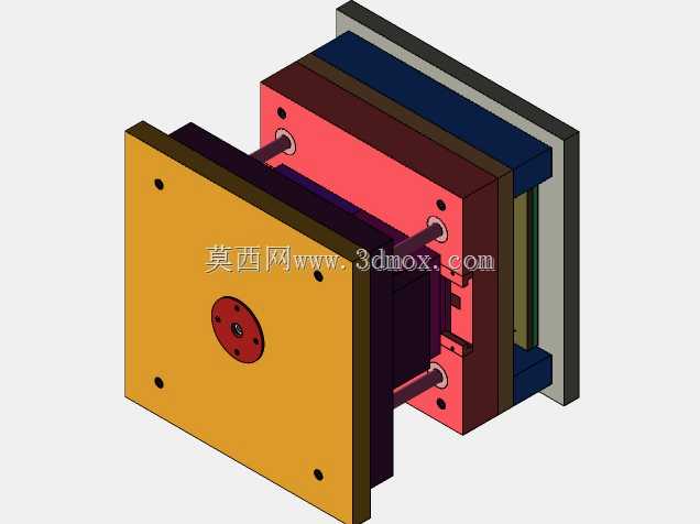 罐式混炼机塑料模具