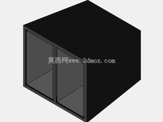 2隔间可回收垃圾箱