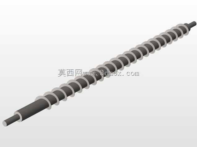 树皮送料螺杆