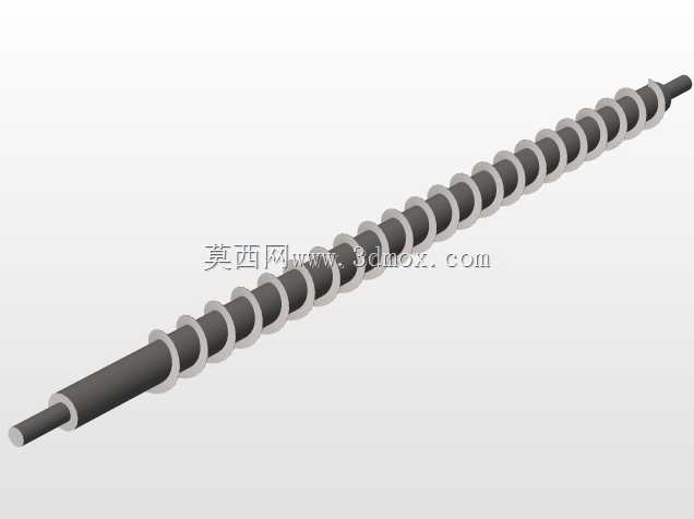 树皮送料螺杆