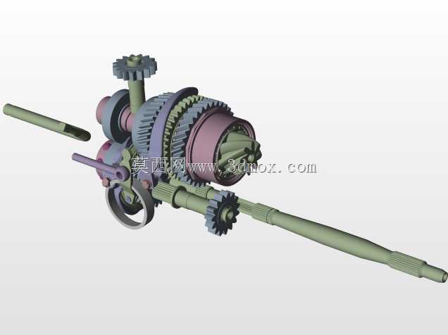 带AC51电机的VW 2型总线变速器