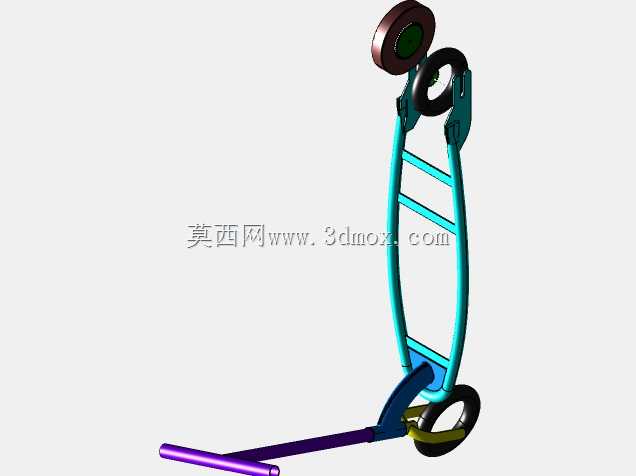 由辅助轮驱动的Kickcooter:Altran项目