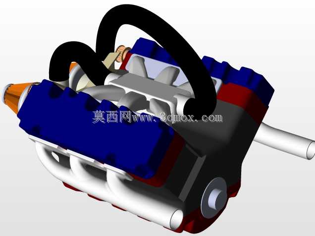V6发动机总成