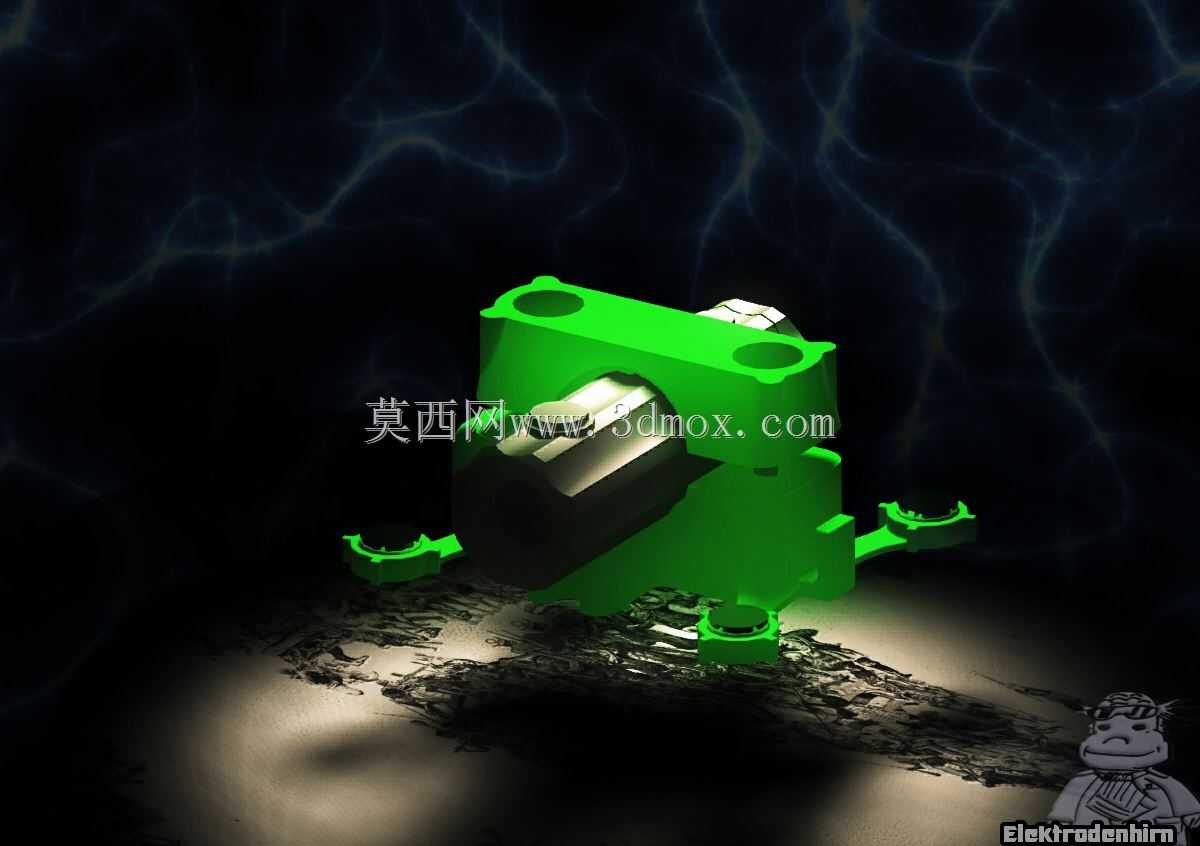 medion action凸轮的3d打印支架