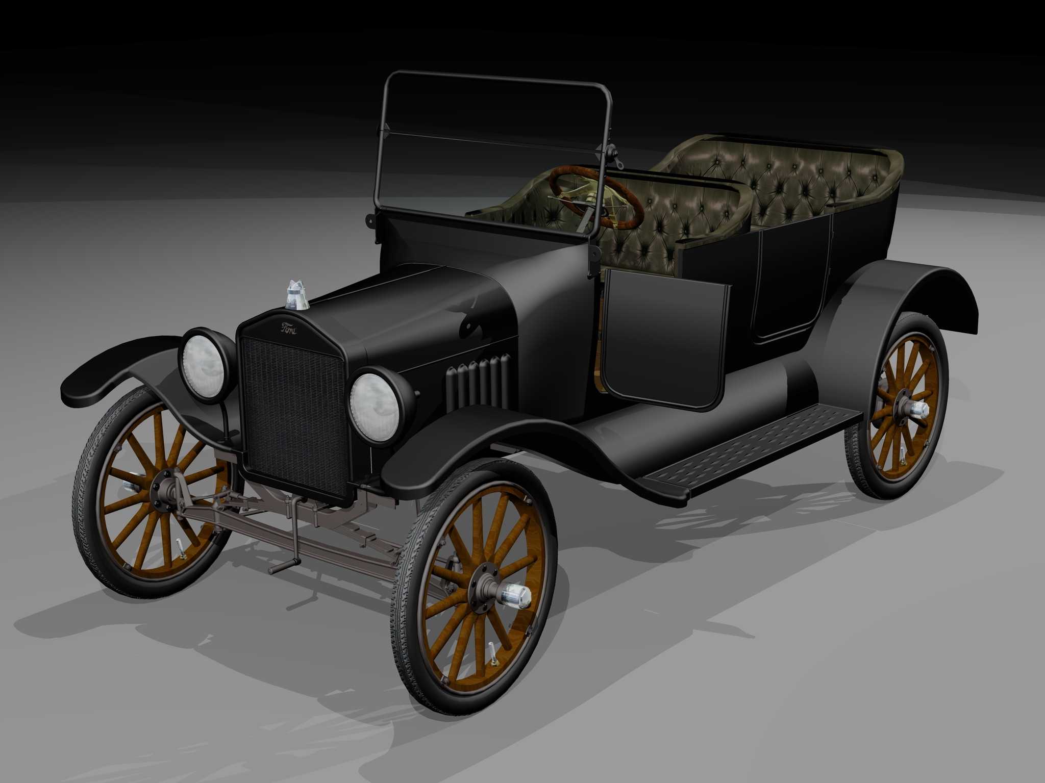 1922福特T型车(巡回赛)-AutoCAD 2008