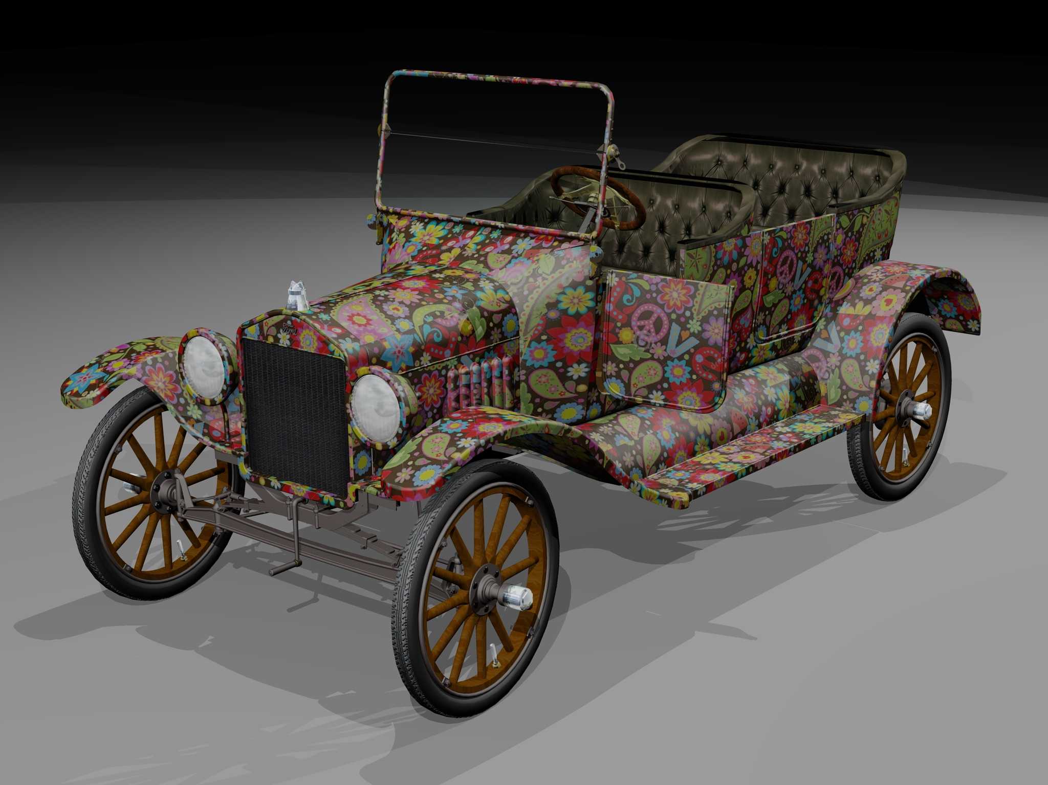 1922福特T型车(巡回赛)-AutoCAD 2008