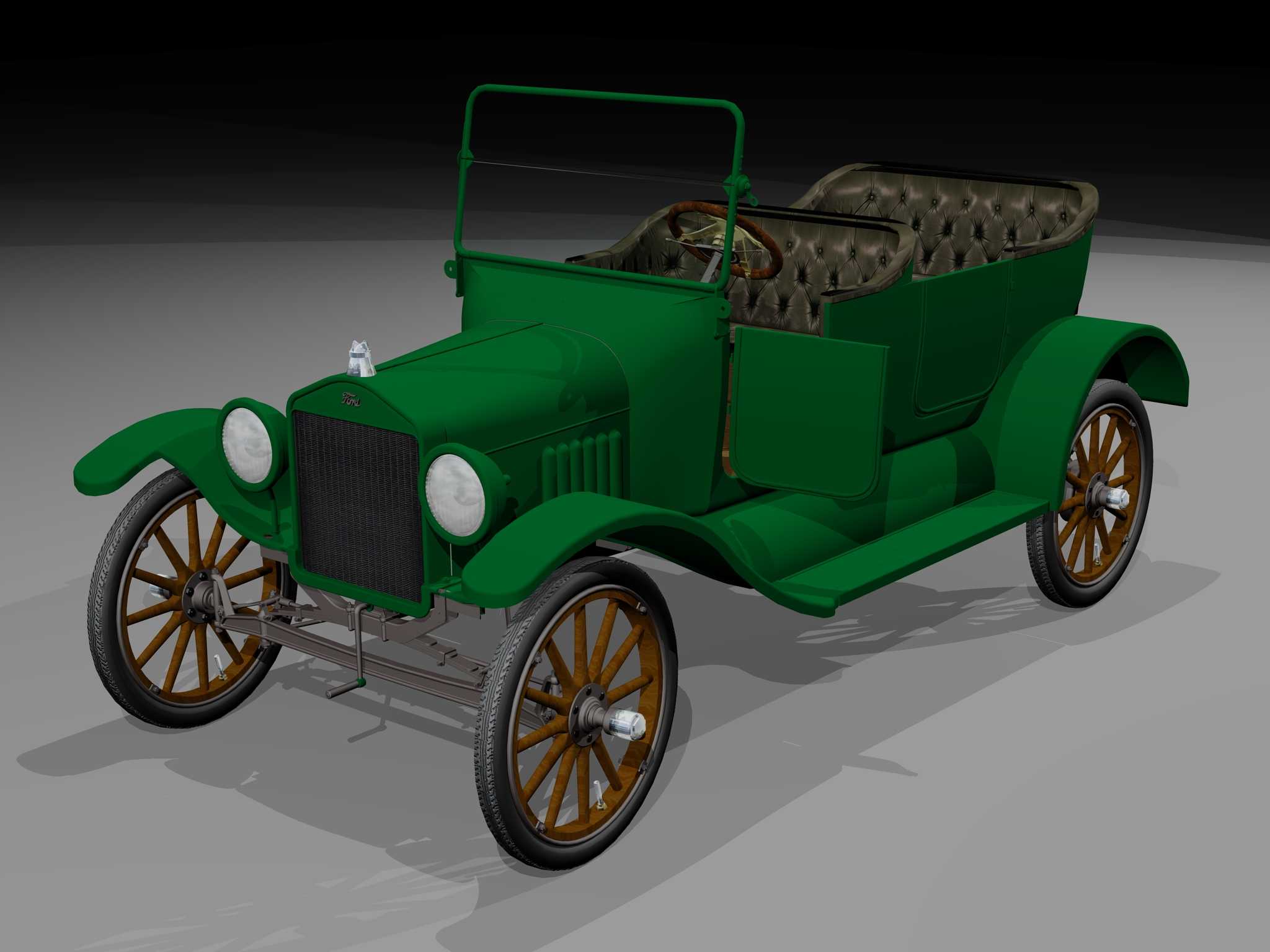 1922福特T型车(巡回赛)-AutoCAD 2008