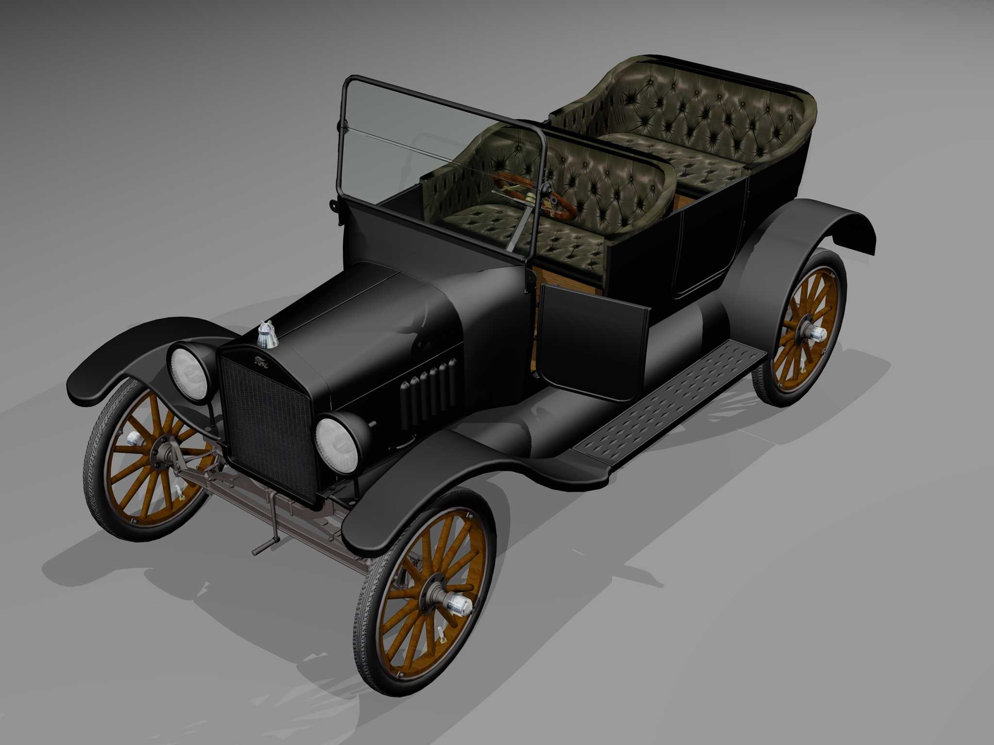 1922福特T型车(巡回赛)-AutoCAD 2008