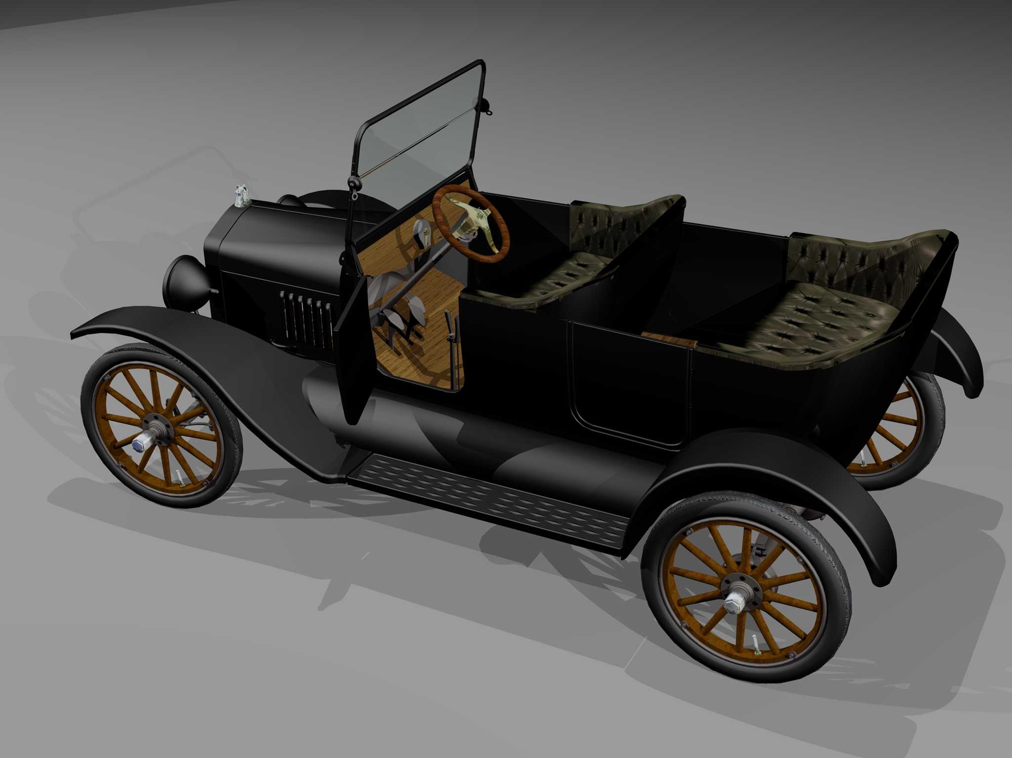 1922福特T型车(巡回赛)-AutoCAD 2008
