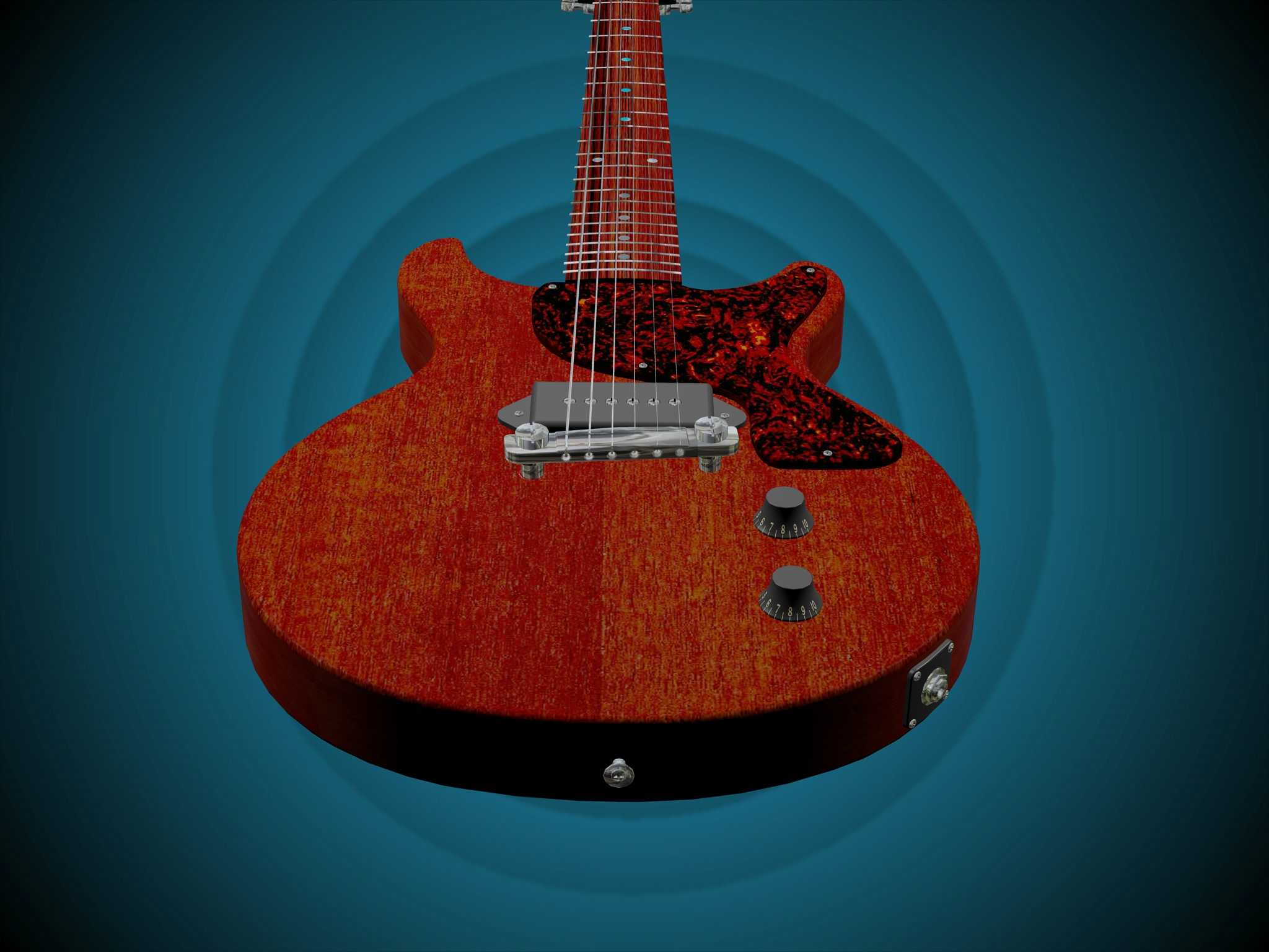 1959 Gibson Les Paul Junior�����⣩-AutoCAD 2008