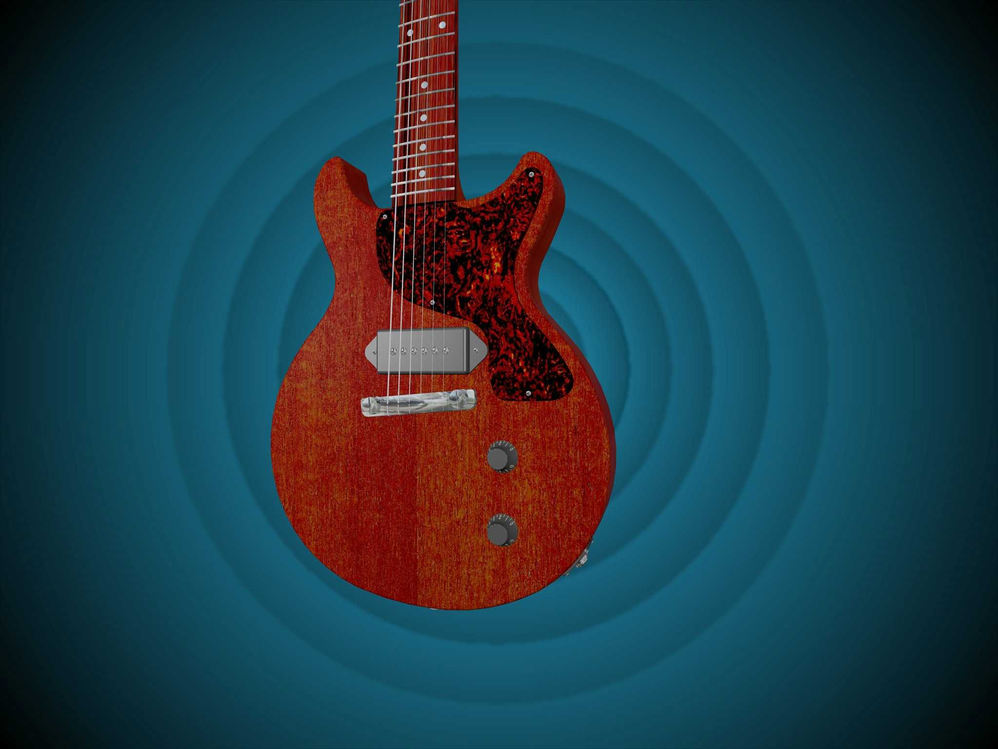 1959 Gibson Les Paul Junior�����⣩-AutoCAD 2008