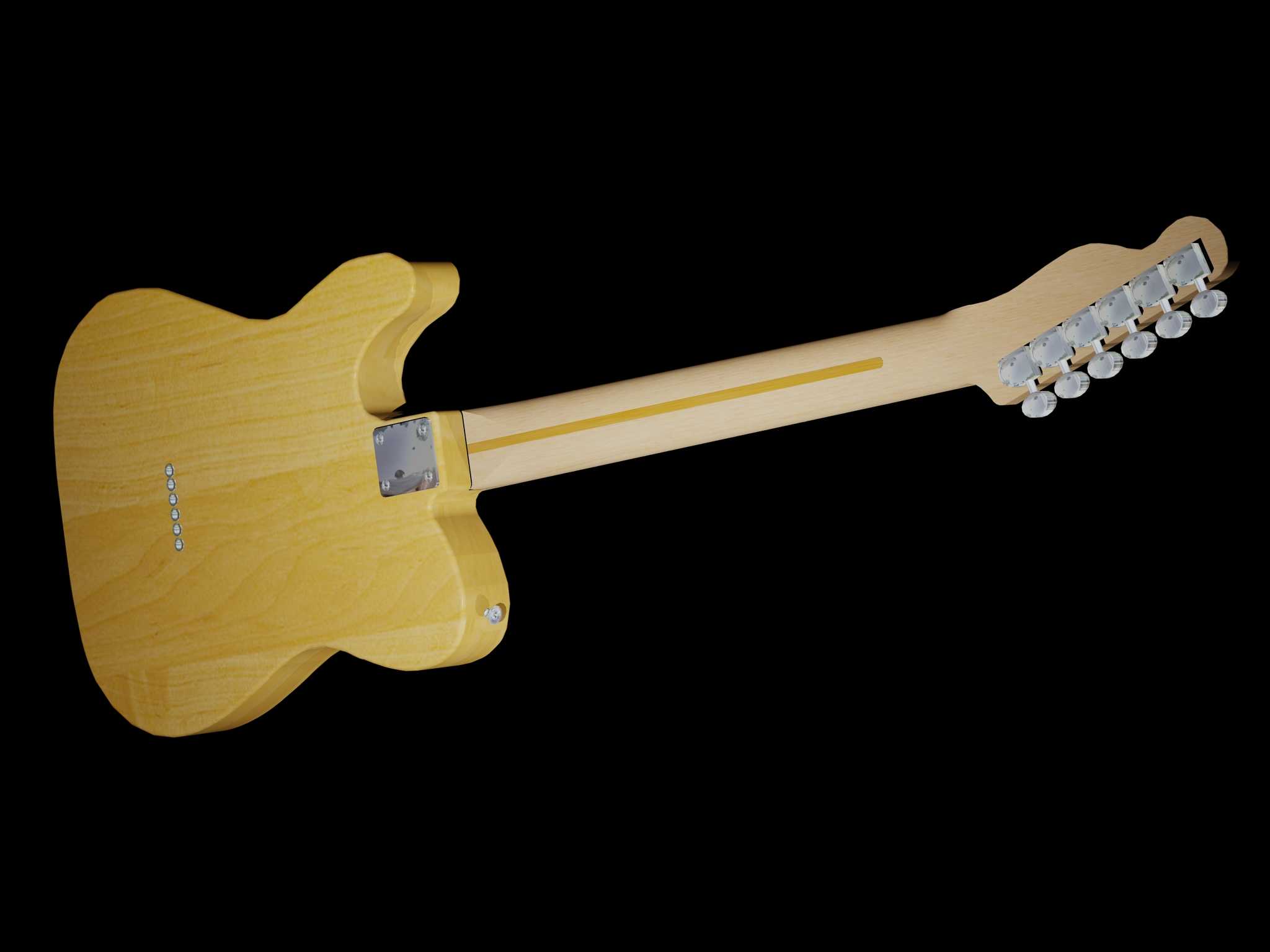 Fender Esquire����-AutoCad 2008