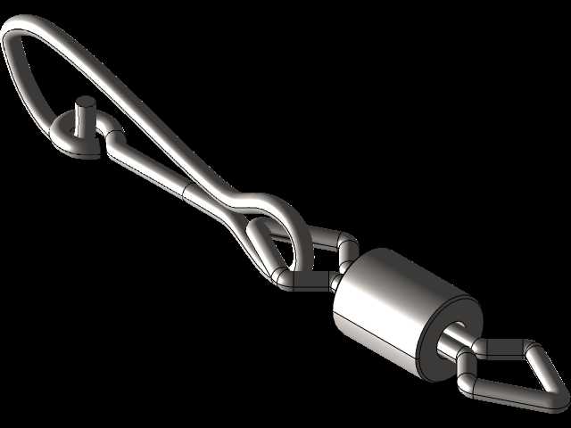 Mustad J-Snap旋转接头,零件号77550