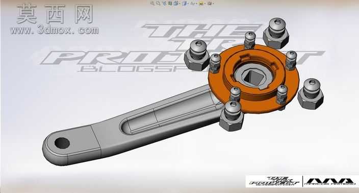 eBike右曲柄44/44/32牙随心所欲Chainwheel