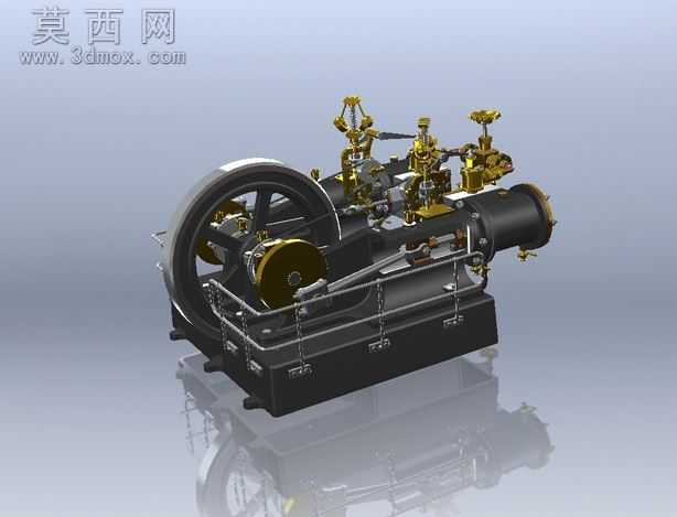 唐冶卧式双油缸蒸汽发动机
