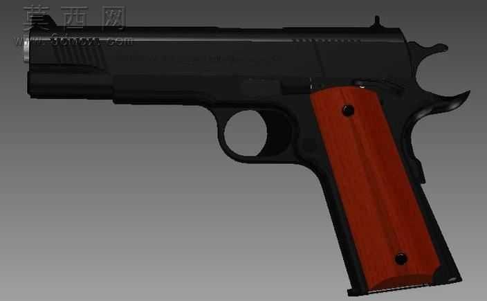 柯尔特政府修改模型1911A245机场核心计划
