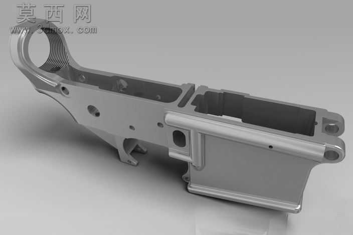 AR-15低与一步一步的例证