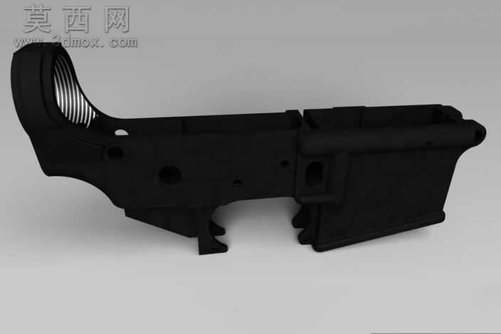 AR-15低与一步一步的例证