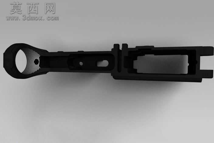 AR-15低与一步一步的例证