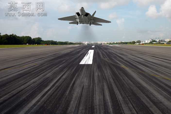 f-22猛禽战斗机与齿轮