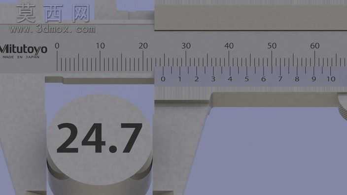 三丰150毫米游标卡尺