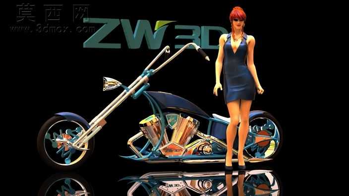 ZW3D�Զ���ն����Ħ�г�