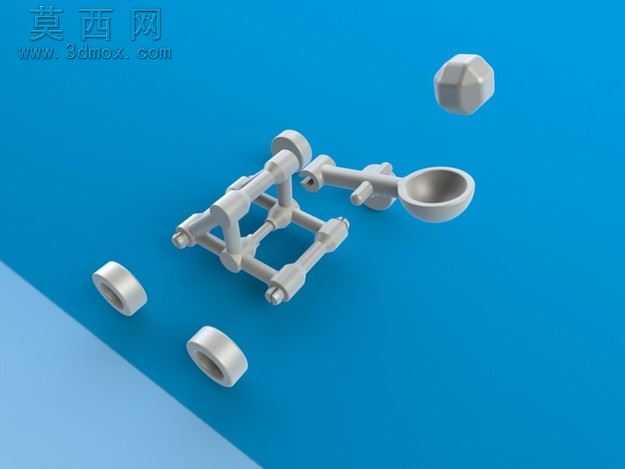 桌面弹射器