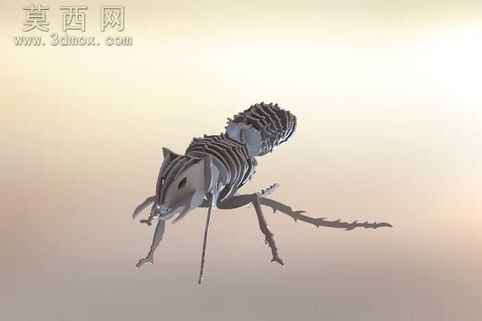 火蚂蚁、昆虫、蚂蚁、bug、3d模型、益智、钣金件、metalcraftdes