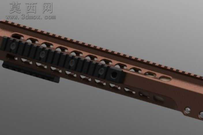 巴雷特MRAD.338(带抑制器)