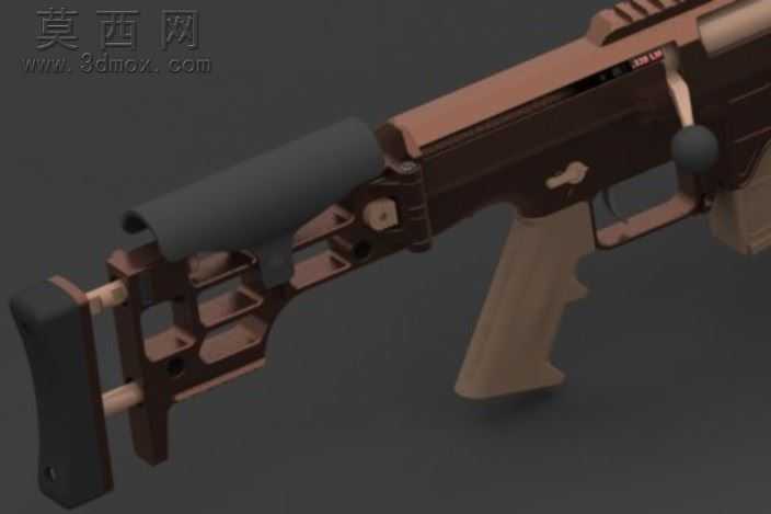 巴雷特MRAD.338(带抑制器)