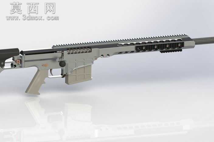 巴雷特MRAD.338(带抑制器)