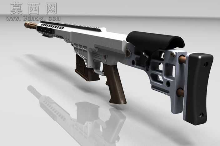巴雷特MRAD.338(带抑制器)