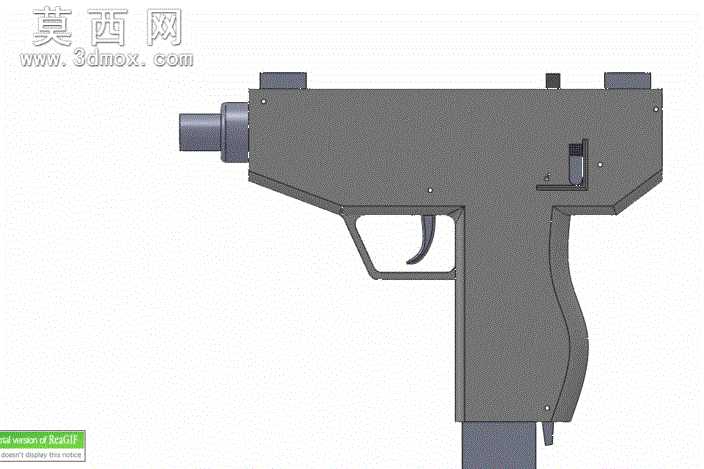 无后坐力手枪
