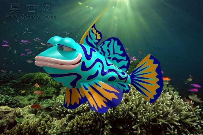 水族馆的鱼-38模型,100 效果图,一次下载!